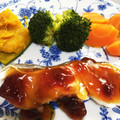 クークー81's cooksnap of when they made 甘口たらの煮魚風♪.