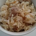 クックBAXRU3☆'s cooksnap of when they made 塩にんにくで～ 海南チキンライス風鶏ご飯.