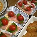 サンタクロースの弟子's cooksnap of when they made おつまみ✿トマトとバジルのクラッカー乗せ.