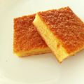 mmoc__'s cooksnap of when they made ホワイトチョコブラウニー♡☆共立て編☆♡.