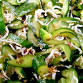 あおゆき33's cooksnap of when they made 簡単もう一品！胡瓜としらすの炒め物.