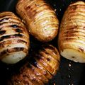 61sato's cooksnap of when they made 魚焼きグリルで簡単ハッセルバックポテト.