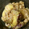 っすん's cooksnap of when they made ✿さつまいもとそぼろのしみじみ煮✿.