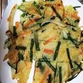 まっしろ白's cooksnap of when they made ◆簡単&短時間♡ふわもち韓国風チヂミ◆.