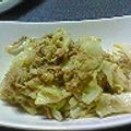 ちゅるま's cooksnap of when they made 春キャベツとツナのカレーマヨ炒め.