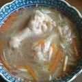 ぷ～にゃん♪'s cooksnap of when they made 炊飯器で煮込むサムゲタン風スープ.