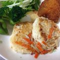 ふわぽわもきゅれ's cooksnap of when they made お豆腐と鶏のハンバーグ★和風きのこあん。.