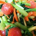 spmr's cooksnap of when they made やみつき☆簡単　野菜ナムル.