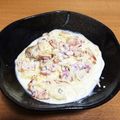 クック9UJBIJ☆'s cooksnap of when they made ＊carb free＊エッグカルボナーラ.