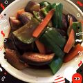 ＣＴＵ's cooksnap of when they made ∮なすとピーマンの✰ピリ辛✰味噌炒め∮.
