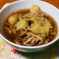 ターぽん's cooksnap of when they made 山形の芋煮！地元民の味〜♪（しょうゆ味）.