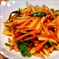 クック漣ちゃん's cooksnap of when they made シャキシャキ蓮根(レンコン)のカレー炒め.