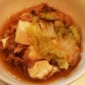 ☆もちけん☆'s cooksnap of when they made 白菜 豆腐 牛肉で すき焼き風 煮込み♪.