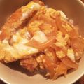 sakura＿iro's cooksnap of when they made 基本のカツ丼！卵たっぷり☆.