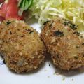 がみっこ's cooksnap of when they made 揚げないカレーコロッケ　お弁当のおかず.