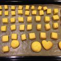 りらっくまん号's cooksnap of when they made ハロウィンスイーツ♡カボチャクッキー.