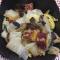 ずん8's cooksnap of when they made 白菜とサツマイモのレモンバター炒め.