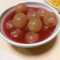 快くん's cooksnap of when they made 色合い綺麗☆塩レモンで巨峰のデザート.