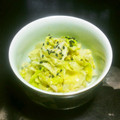 ゆざく's cooksnap of when they made 無塩料理☆きゃべつの胡麻和え.