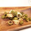 umamasan's cooksnap of when they made ワインにぴったりオリーブのアンチョビ炒め.