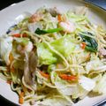ゆざく's cooksnap of when they made いつもの塩やきそば.
