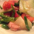 ぽけじん's cooksnap of when they made ☆冬瓜とロースハムのサラダ☆.