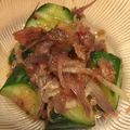 すくもーん's cooksnap of when they made きゅうりと茗荷の梅しそ和え.