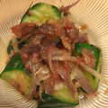 すくもーん's cooksnap of when they made きゅうりと茗荷の梅しそ和え.