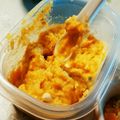 はるたんママ0727's cooksnap of when they made かぼちゃとチーズのパン粥（離乳食8ヵ月）.