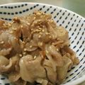 しまんちゅ44's cooksnap of when they made 豚コマと梅のサッパリ炒め.