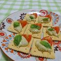 赤い電話's cooksnap of when they made バジル♪クリームチーズのディップ.