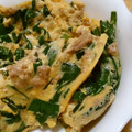 みっひー3022's cooksnap of when they made にらと豚挽き肉の卵とじ.
