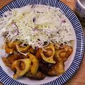 らりるれろろんぱ's cooksnap of when they made 【こどもごはん】かぼちゃの肉巻き.