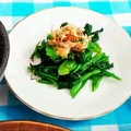 SP♪'s cooksnap of when they made 納豆のタレでほうれん草のおひたし♪.