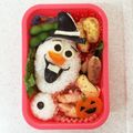 ゴマだいふく☆'s cooksnap of when they made ☆キャラ弁☆ハロウィン☆アナ雪☆オラフ☆.