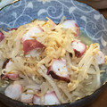 こよみさん's cooksnap of when they made タコともやしの♡ナムル♡.