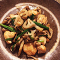 eri＊mama's cooksnap of when they made れんこんとしめじの鶏ささみ炒め.