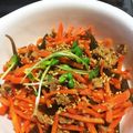 るみしゃん's cooksnap of when they made お弁当やおつまみにも！にんじんシリシリ.