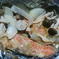 えりちゃお's cooksnap of when they made 簡単☆鮭のごま味噌マヨホイル焼き☆.