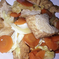 ゆんゆるん's cooksnap of when they made 厚揚げと野菜のあんかけ♪オイスター炒め.