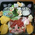 夢の屋☆ミ's cooksnap of when they made トトロ海苔巻き＊キャラ弁.