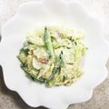 RoomA's cooksnap of when they made キュウリと梅干しの簡単サラダ.