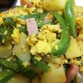 さりきちゃん's cooksnap of when they made じゃがいもとブロッコリーとベーコン炒め.