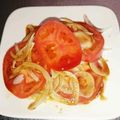 ♪あかいきのこ♪'s cooksnap of when they made 簡単★トマトと玉ねぎのミルフィーユサラダ.