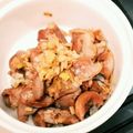 noborifuji's cooksnap of when they made 砂肝炒め.