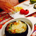 ポヨちママ's cooksnap of when they made かぼちゃとマカロニの簡単グラタン♪.
