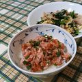 よちりん's cooksnap of when they made 香ばしい～にんにく醤油のマグロたたき☆.