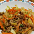 かおりんごぬ's cooksnap of when they made 挽肉と野菜の味噌炒め.