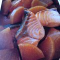 れれか＊'s cooksnap of when they made フライパンでOK！ 鮭と大根の煮物.