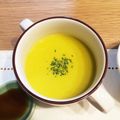 dai、fuku's cooksnap of when they made ノンオイル☆簡単カボチャの冷製スープ.
